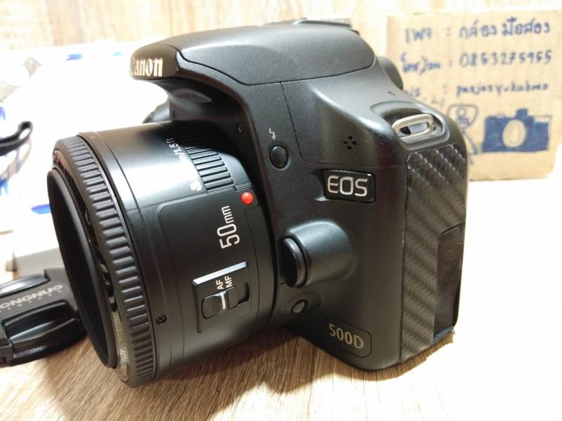 Canon 500D + 50F1.8(หน้าชัดหลังเบลอ) 